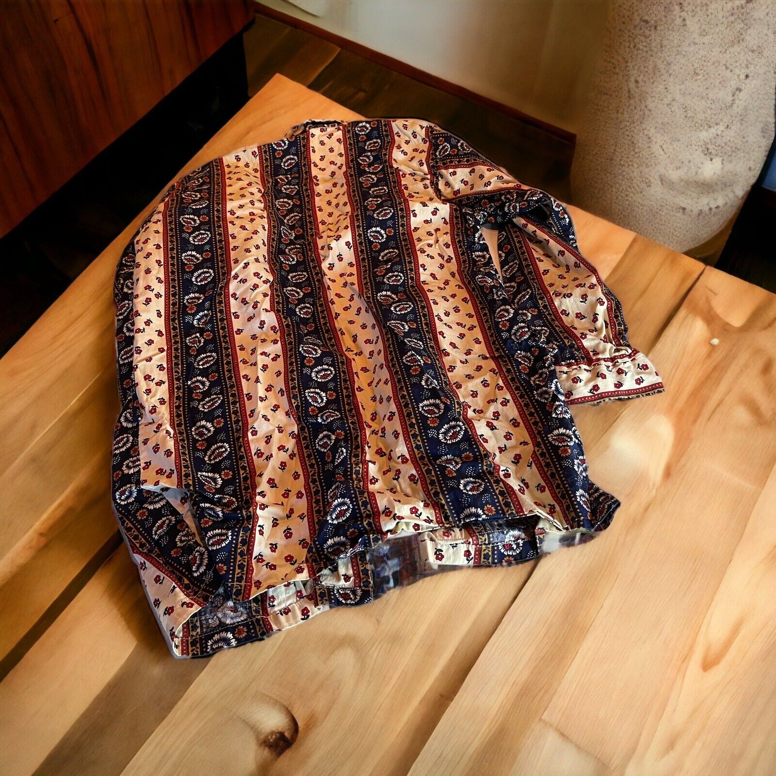 Vintage 70s Diplomat Button Up Top