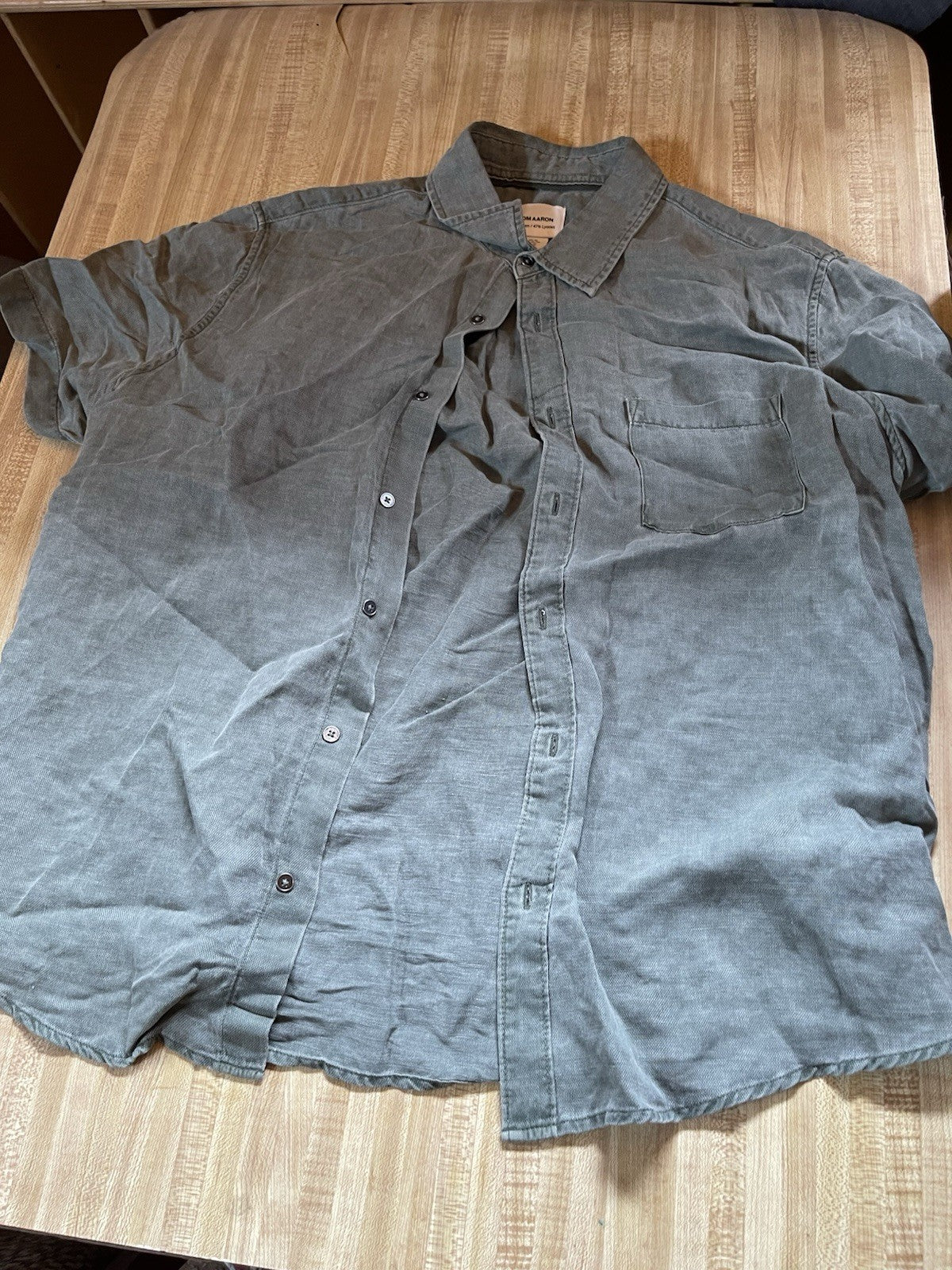 Thom Aaron Linen Shirt  XL
