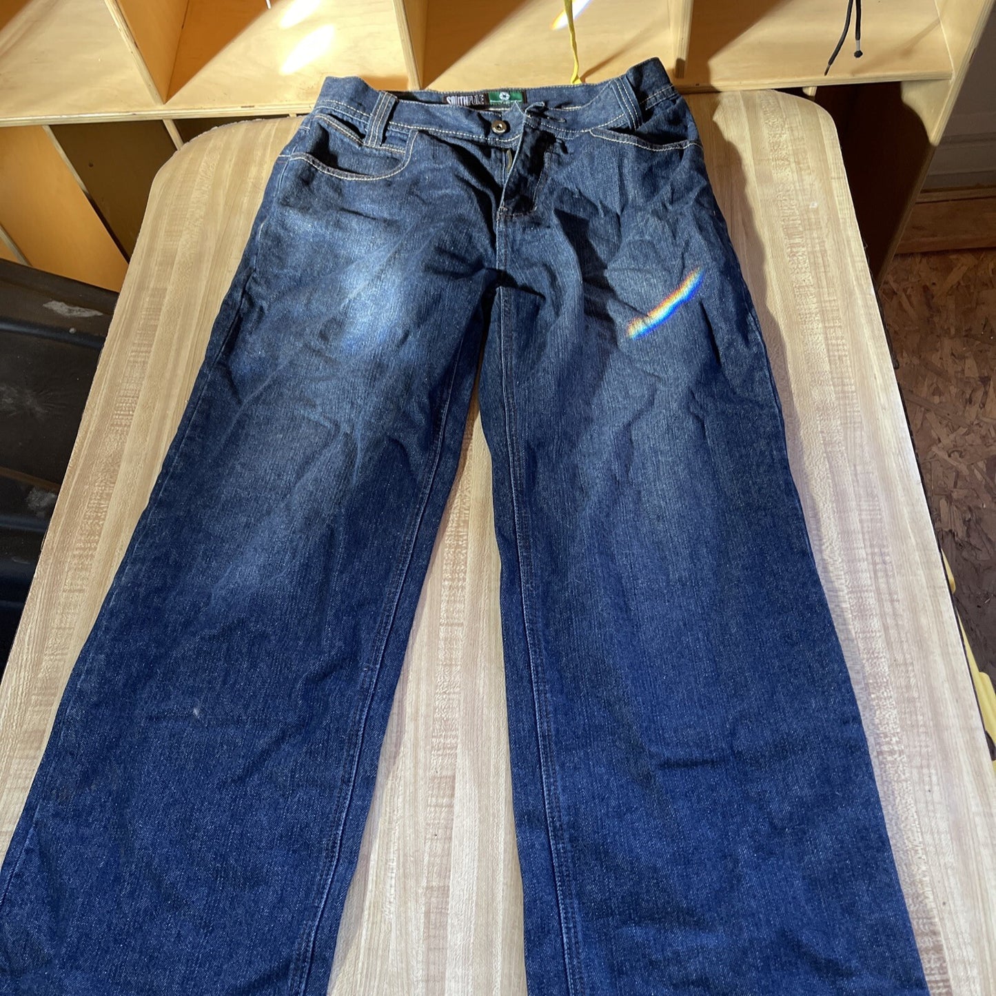 Southpole Jeans 32x29 Y2K Hiphop Streetwear Flap Pocket