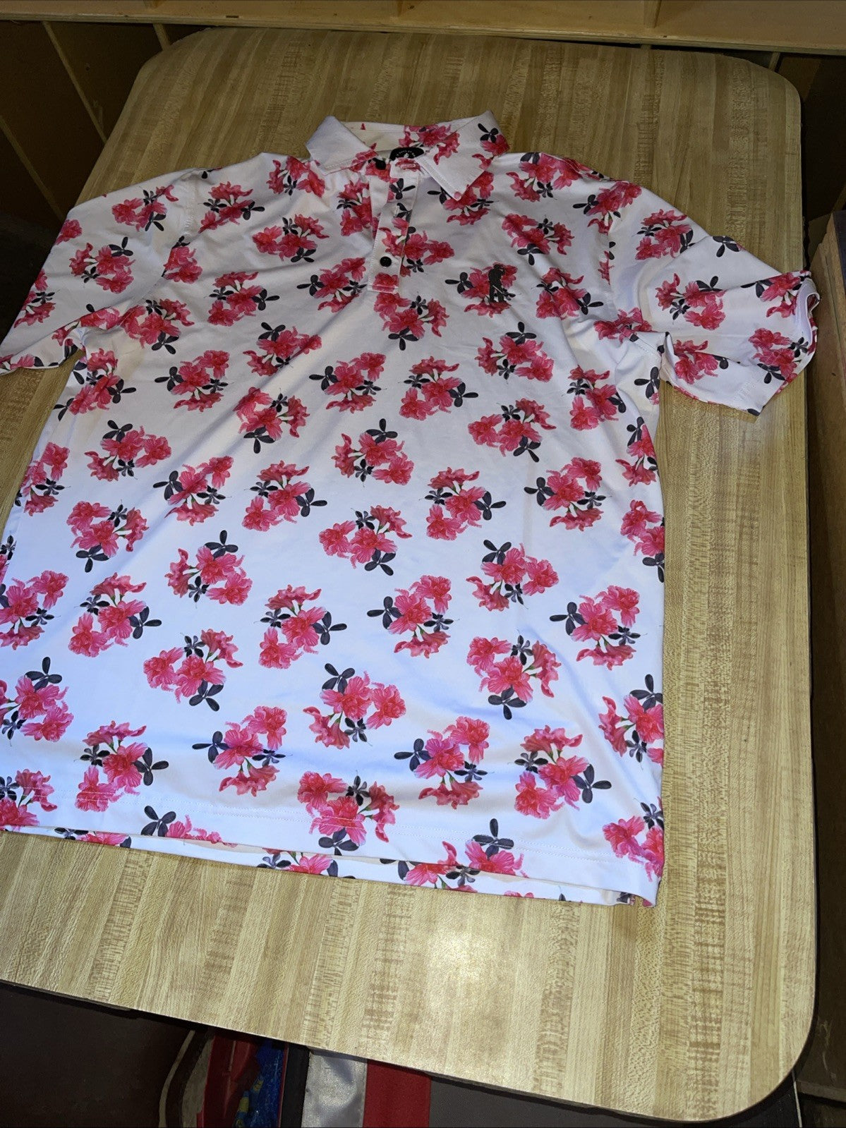 U Suck At Golf Apparel Polo Large 