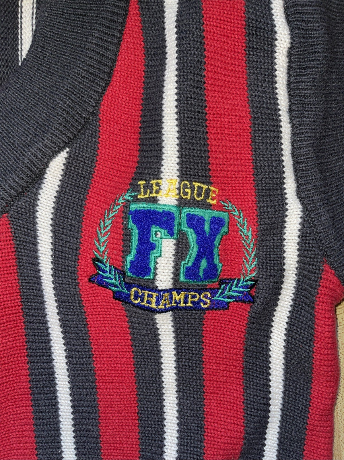 Vintage FX Sports Sweater Vest Large 