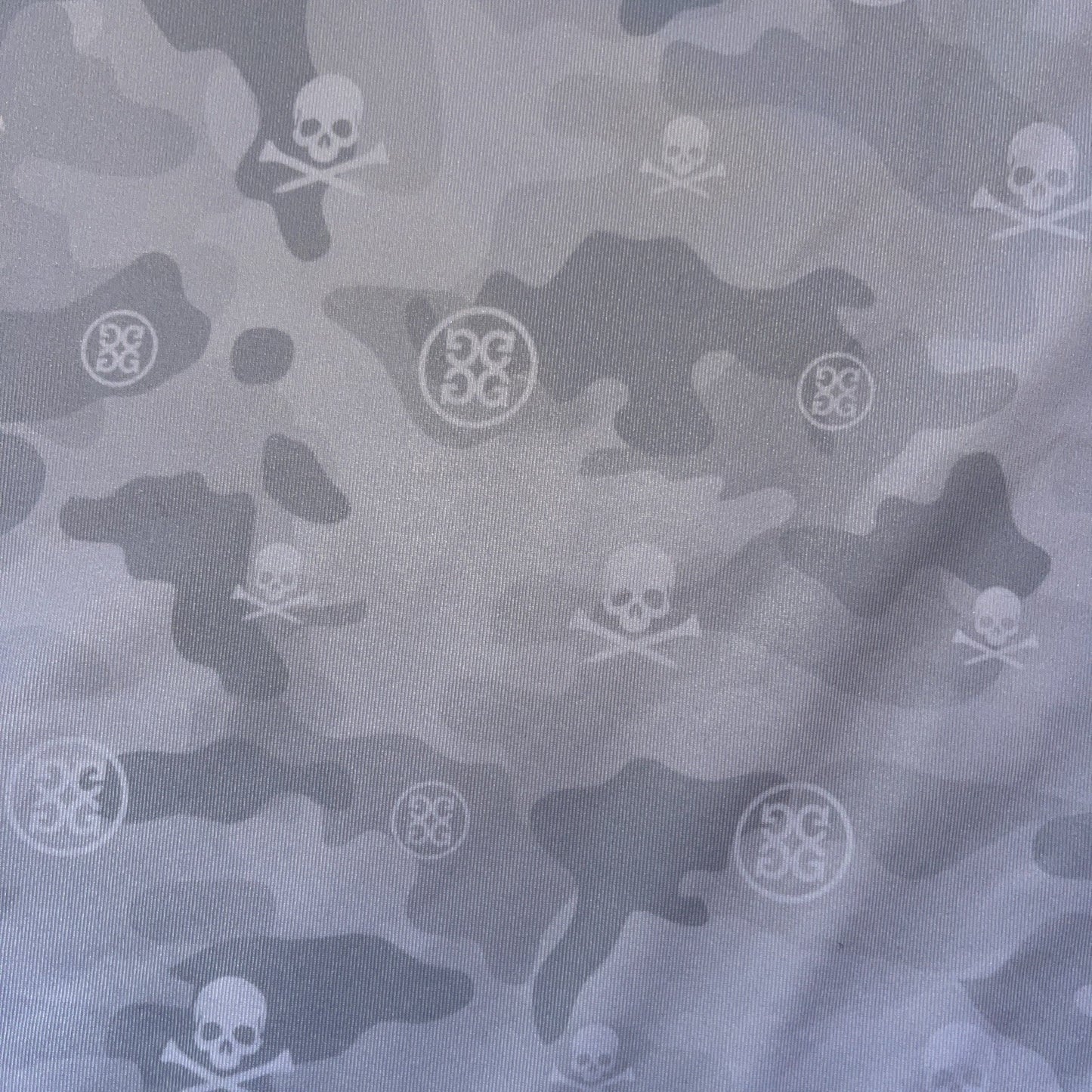 G/Fore Polo Large Skull And Camo AOP