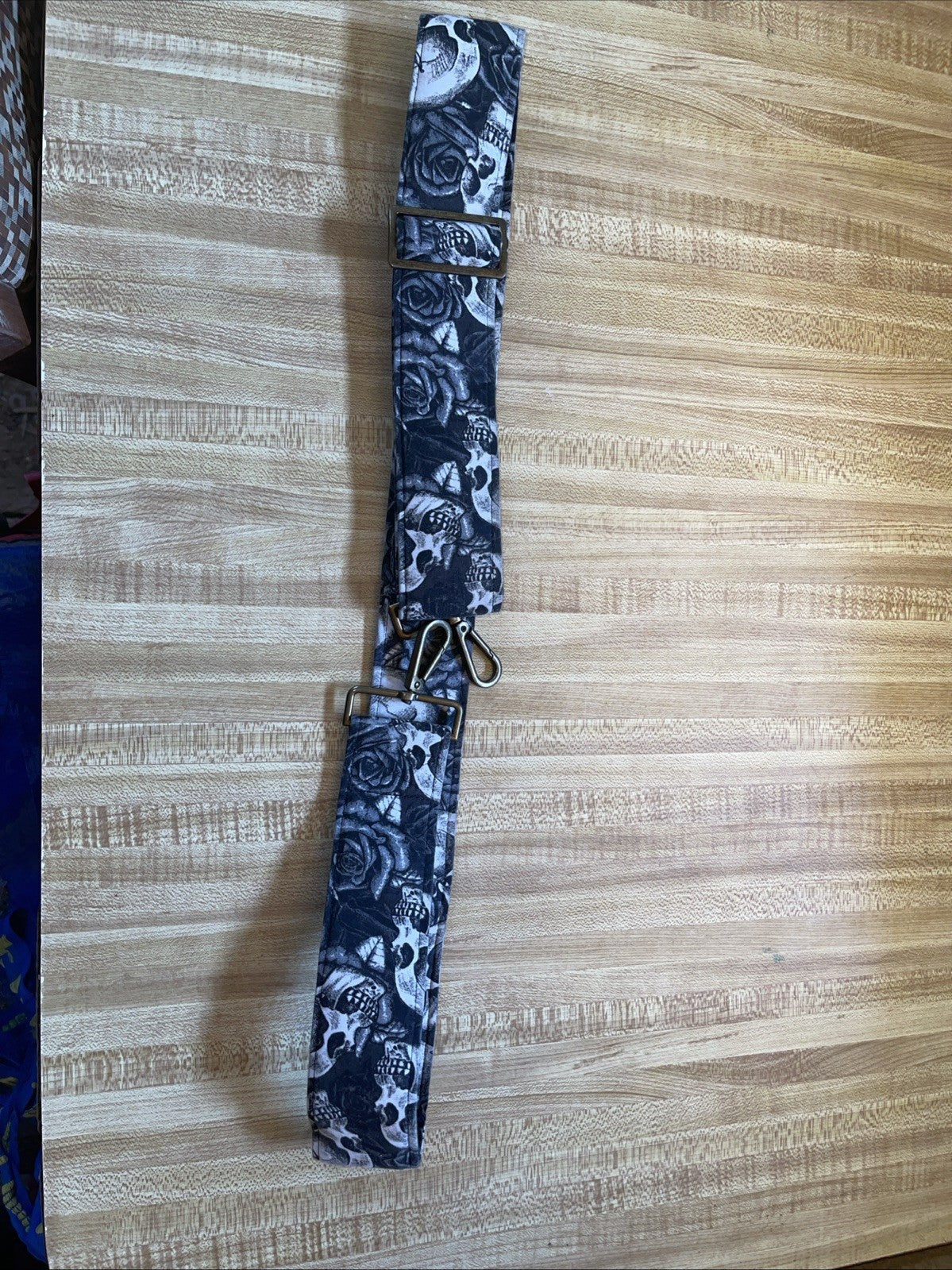 Goth Death Metal Style Bag Strap