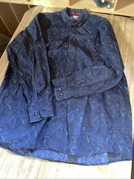wrangler george strait collection shirt 2XLT 