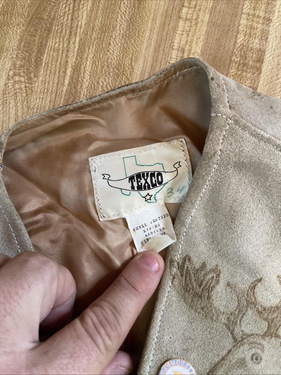 Vintage Texco Leather Vest