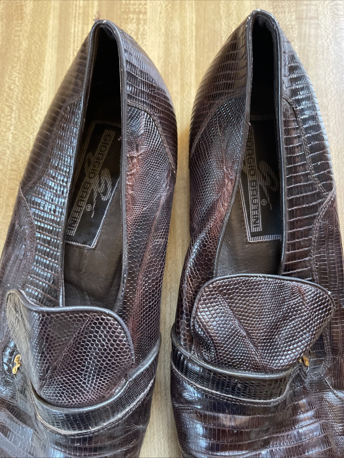 giorgio brutini mens shoes Genuine Lizard 13