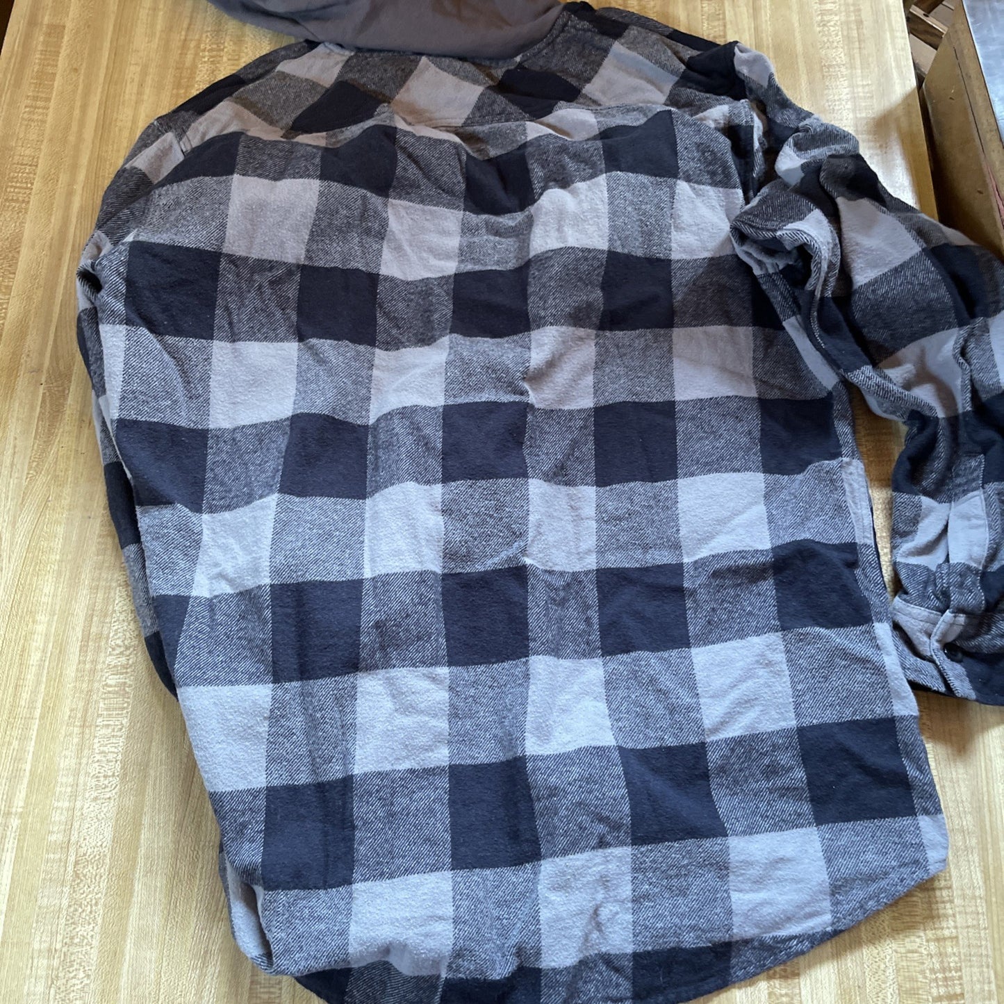 Mac Tools Flannel Hoodie Large 
