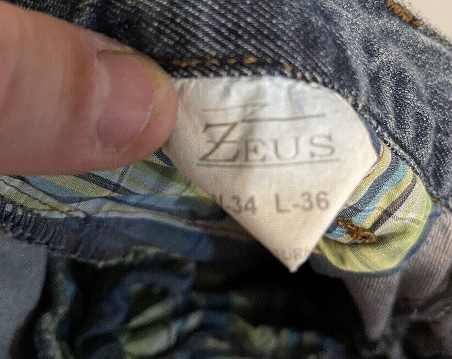 Vintage Zeugma Zeus Cargo Jeans 34x36