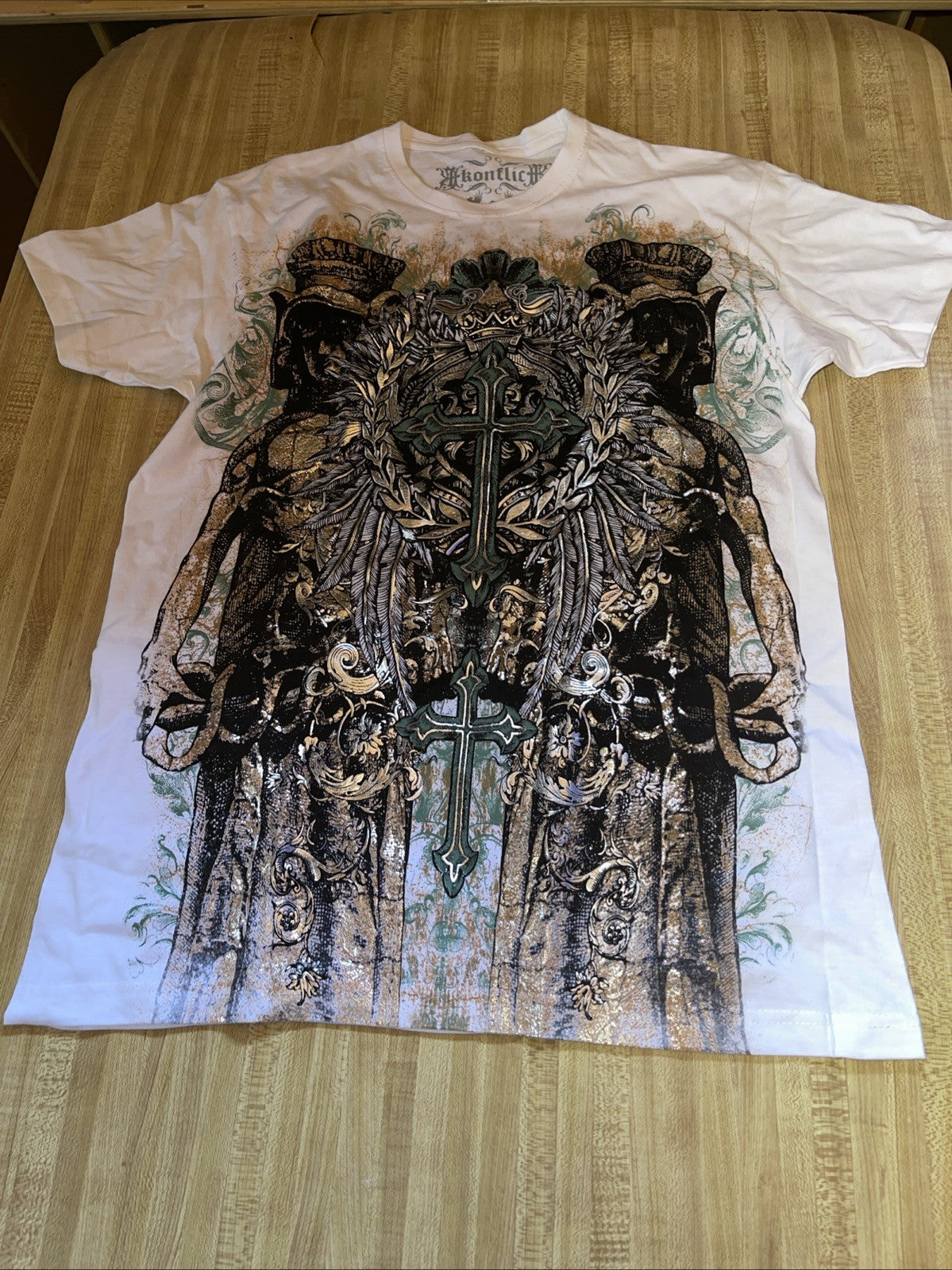 Konflic Graphic T Shirt Small 