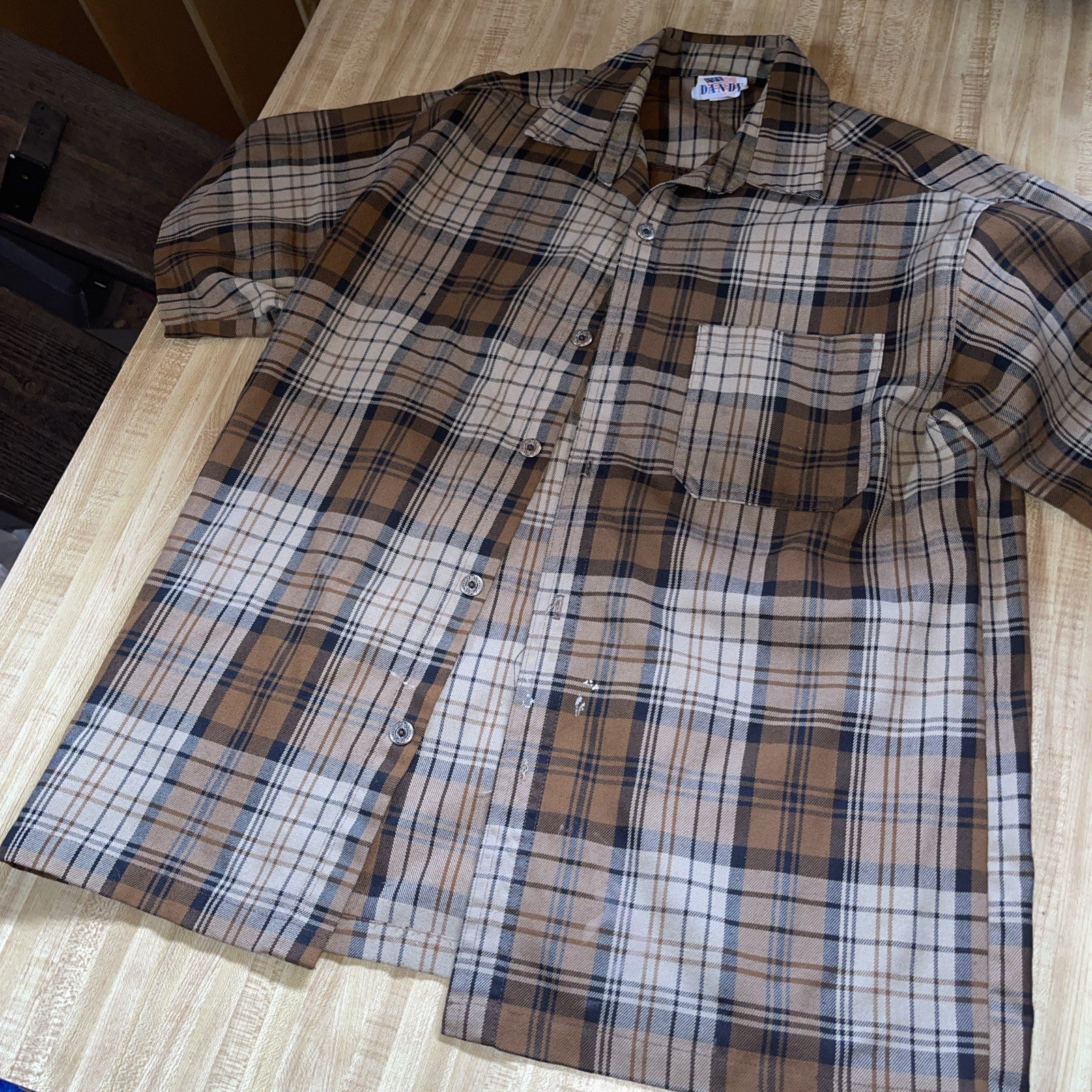 Vintage Dandy Button Up Large Made In USA