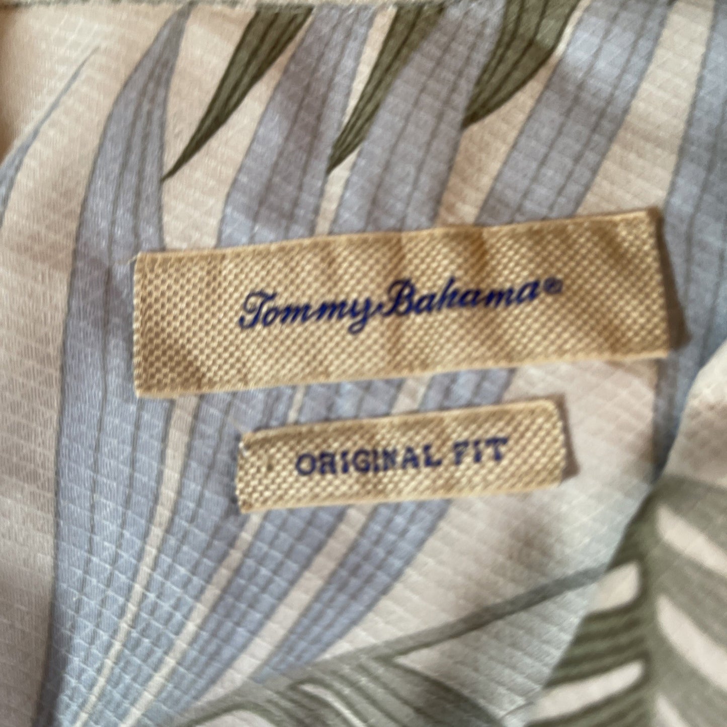 Tommy Bahama Silk Hawaiian Shirt XL