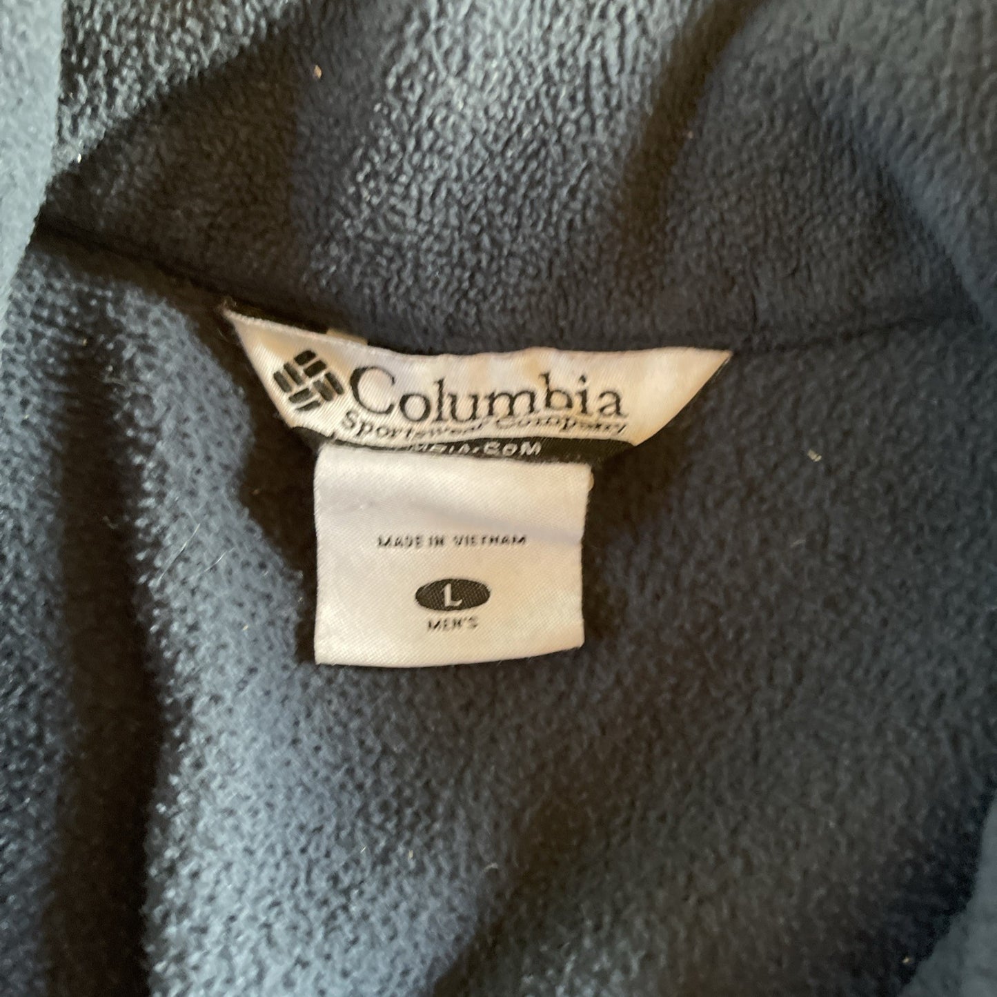 Columbia Full Zip Fleece Large 