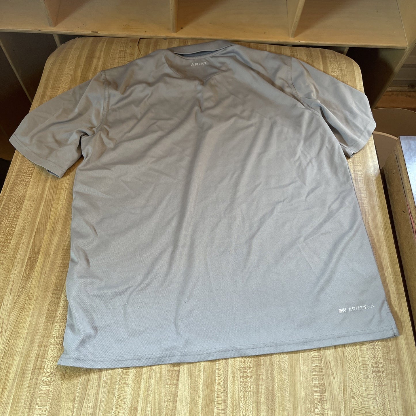 ariat tek heat series polo large