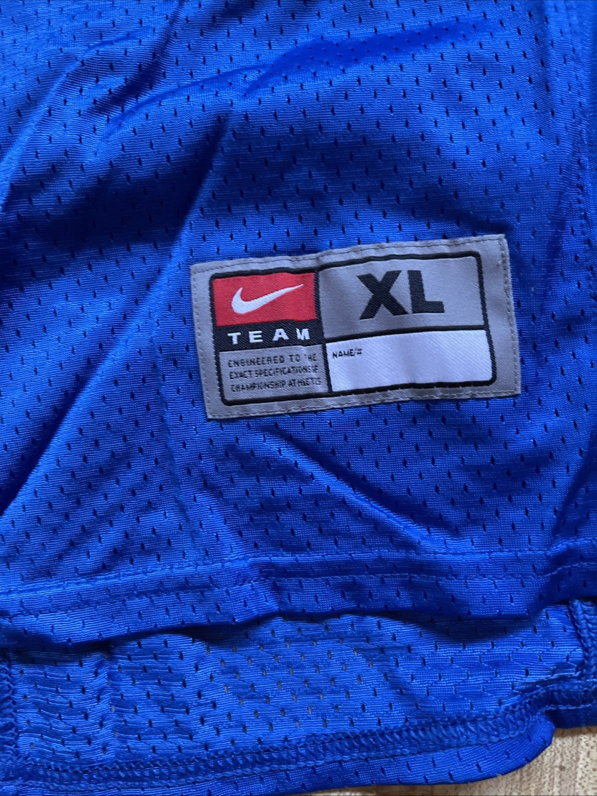 Vintage Nike Team Football Jersey Blank XL