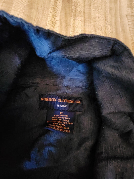 Gordon Clothing Co Button Up Medium 