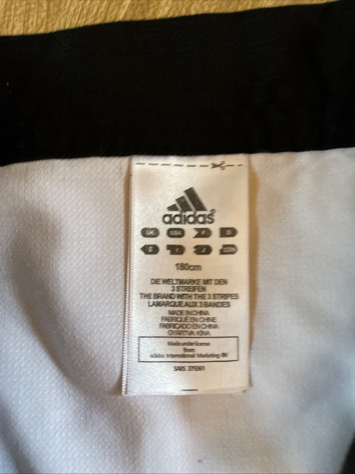 Adidas World Taekwondo Federation Shirt Large 