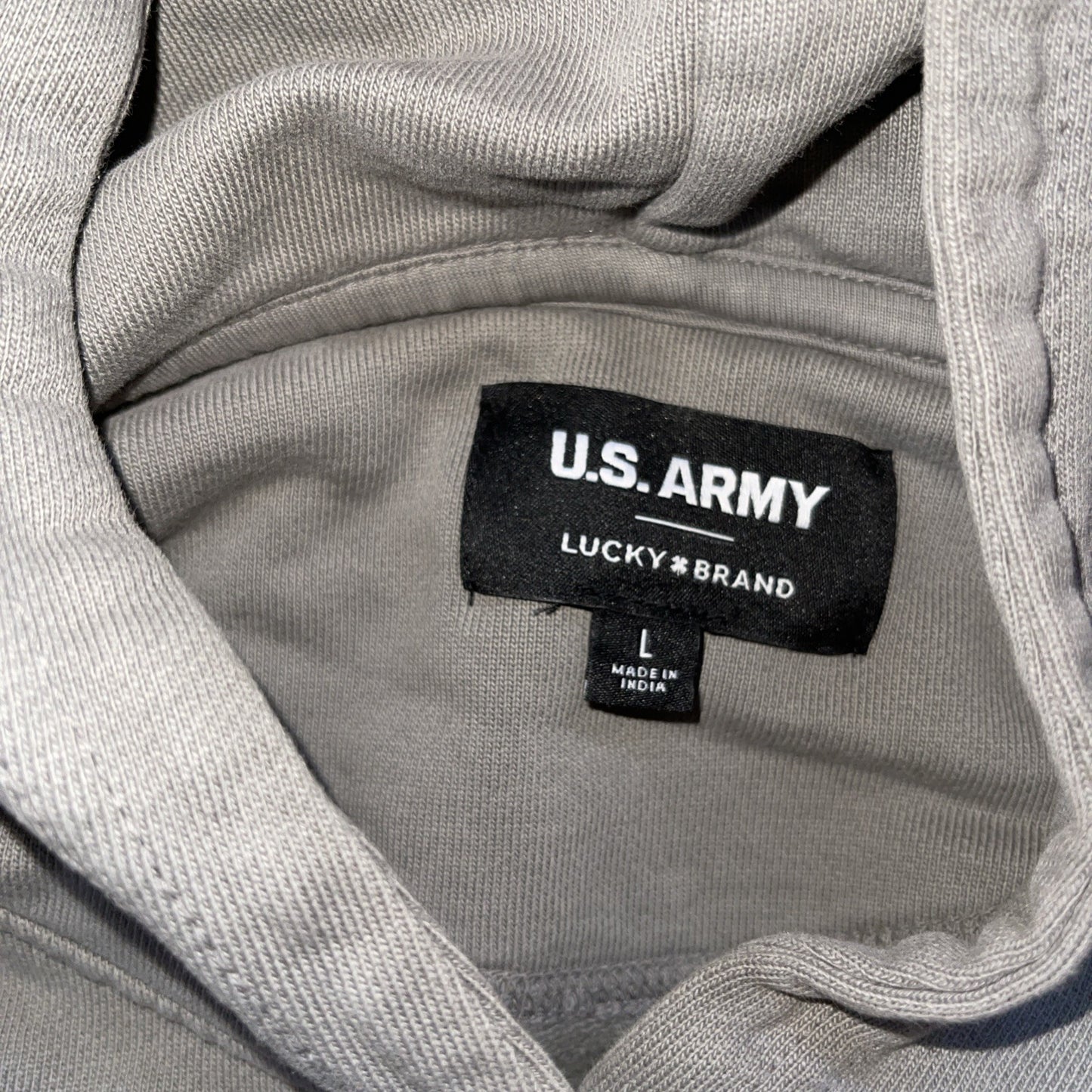 US Army X Lucky Brand Hoodie Large 
