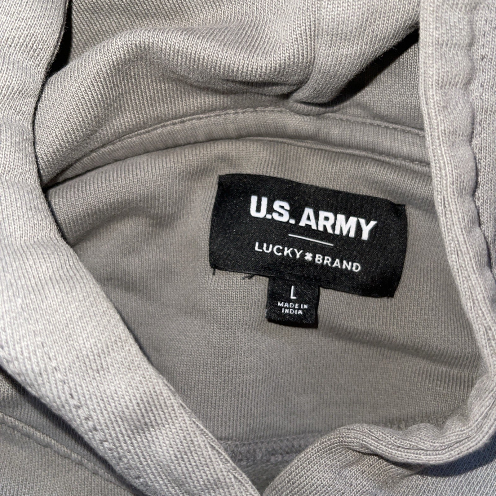 US Army X Lucky Brand Hoodie Large 