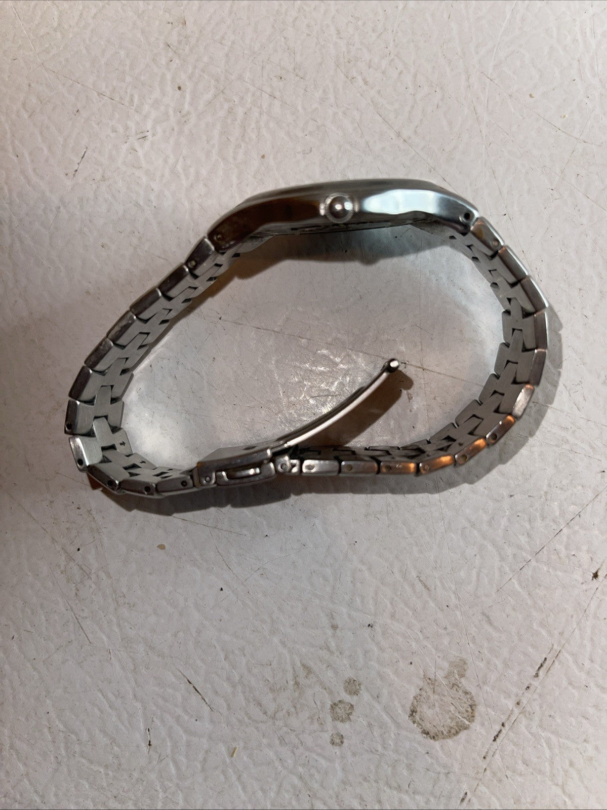 Elgin Diamond Men’s Watch As Is For Parts Missing Back 