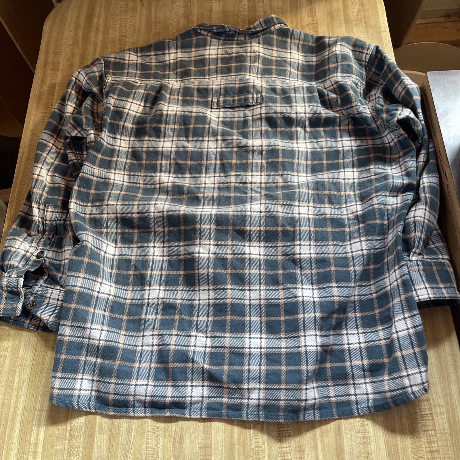 stormy kromer flannel shirt xl