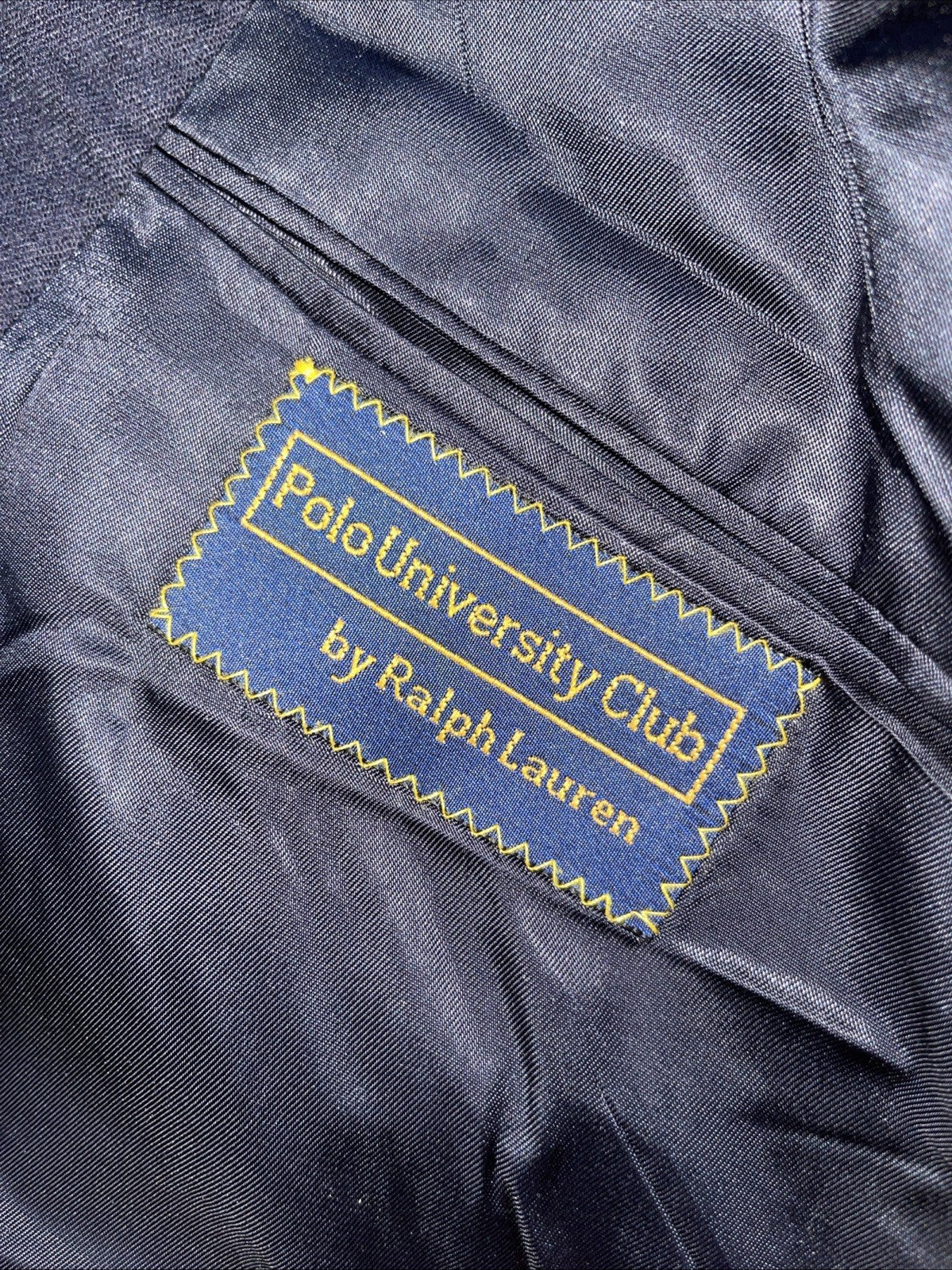 Vintage Polo University Club By Ralph Lauren Blazer