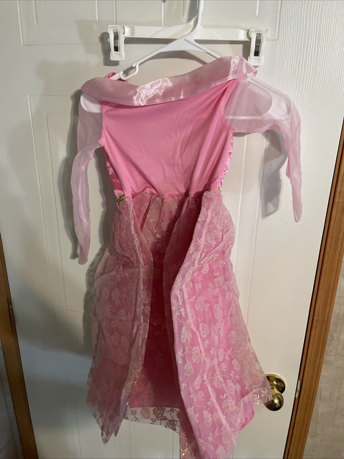 Vintage 2003 Sleeping Beauty Disney Costume And Wig Ages 5-6 NOS