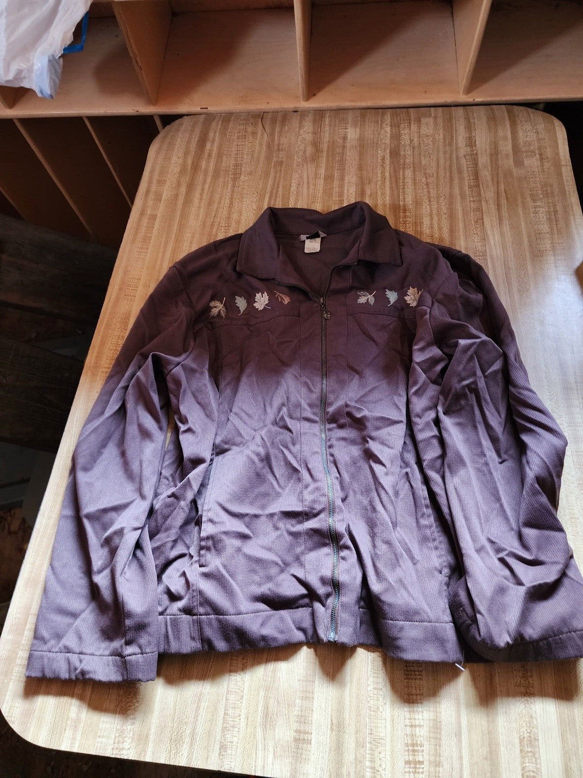Vintage Teddi Full Zip Large 