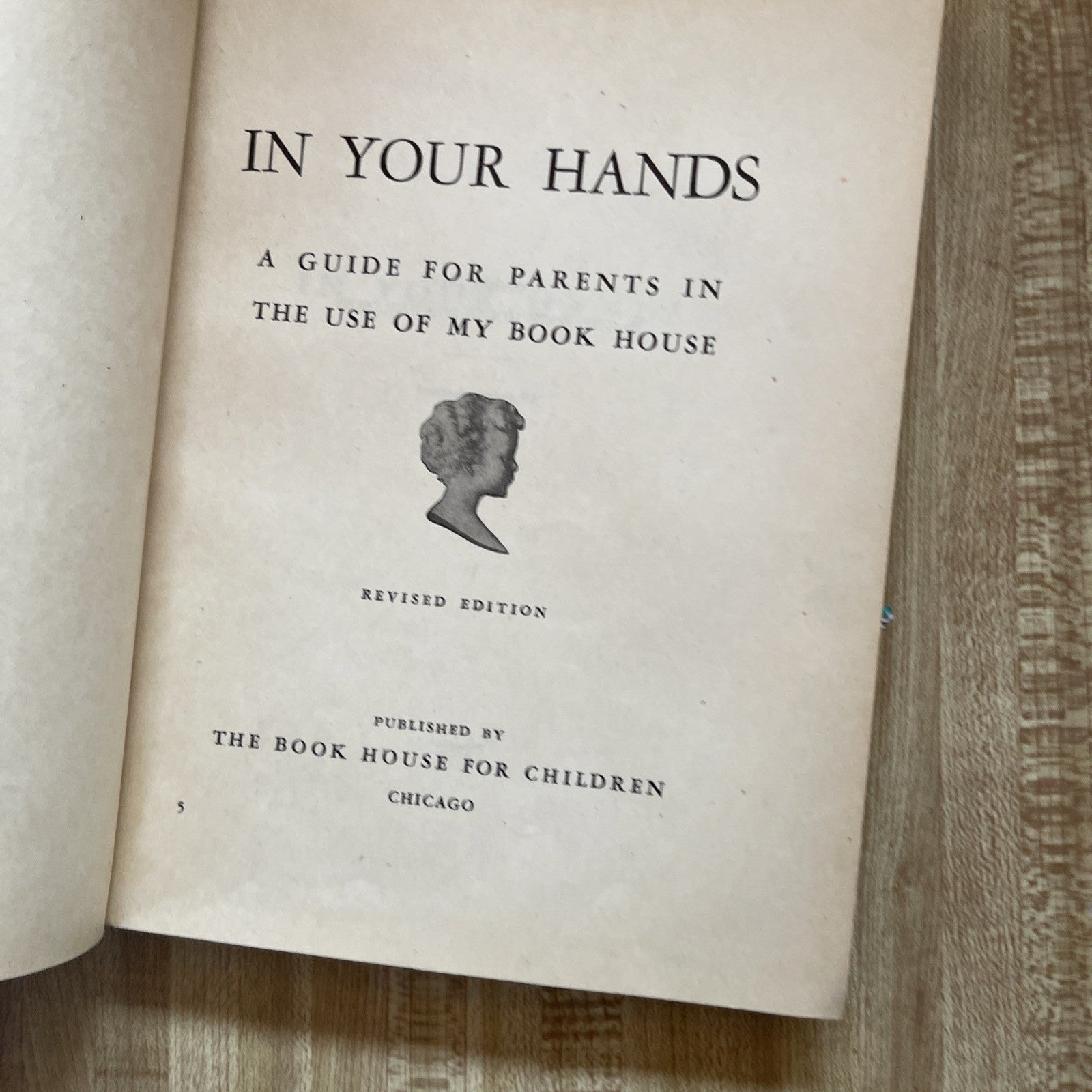 In Your Hands Hardcover 