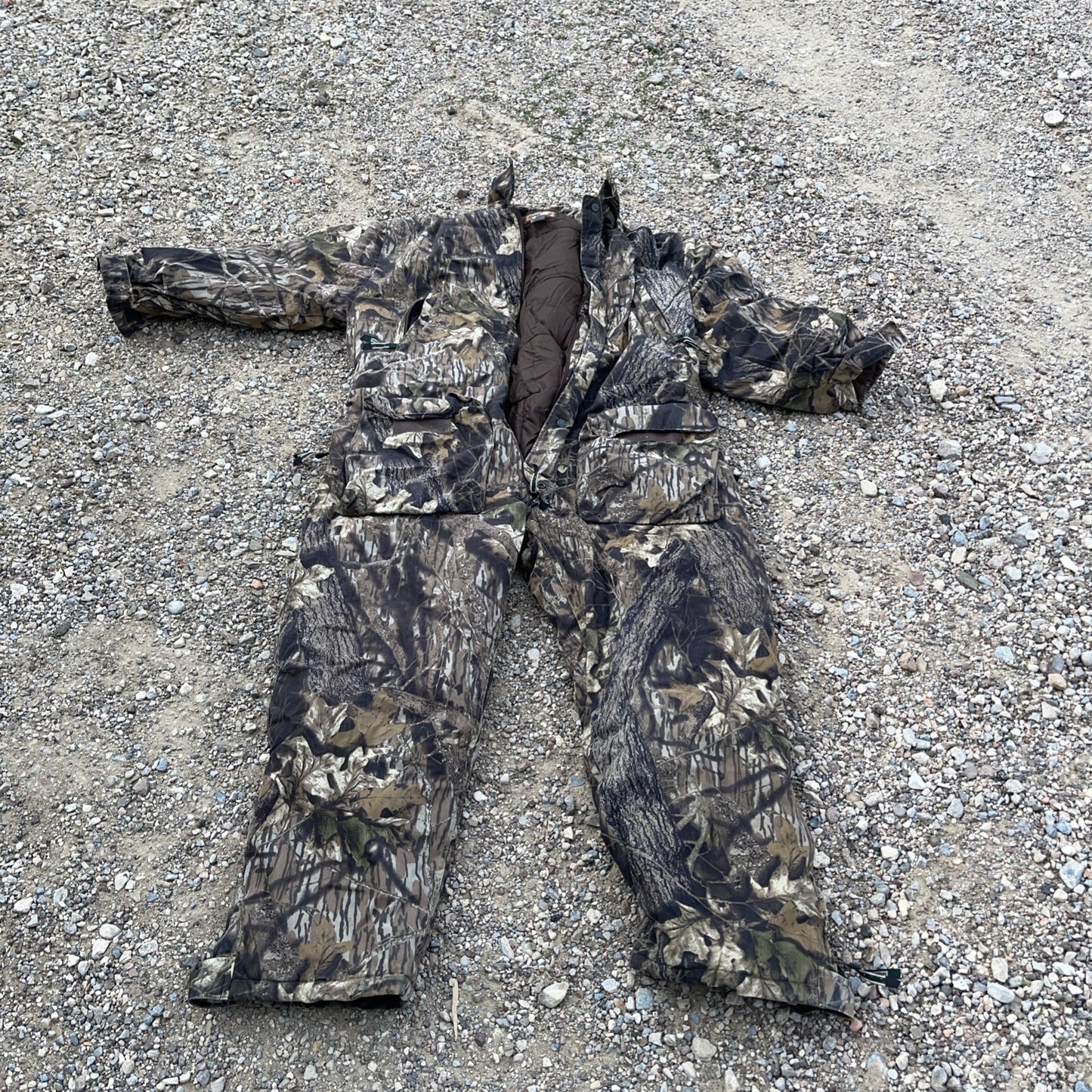 Remington Woodland Camo Coveralls XL