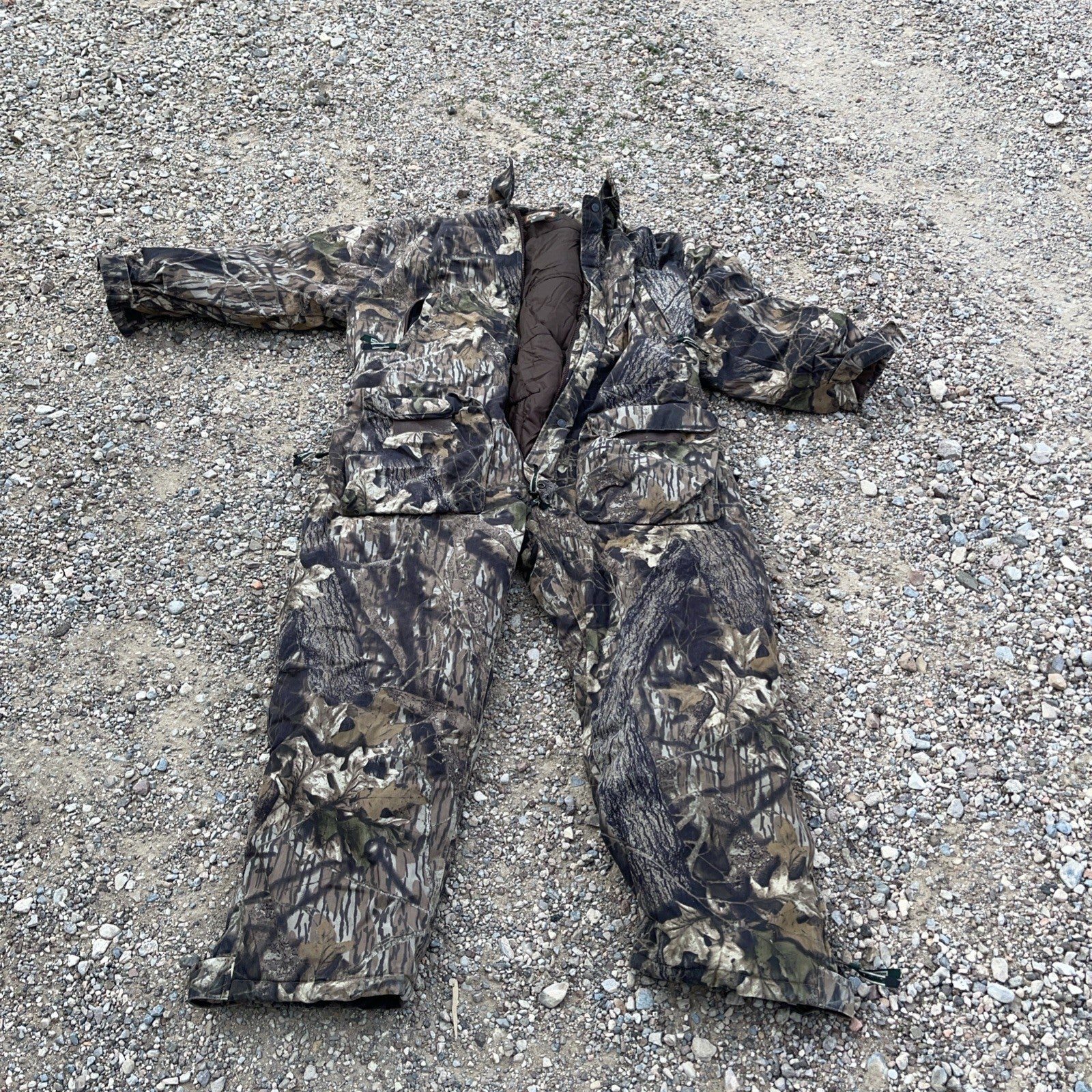 Remington Woodland Camo Coveralls XL