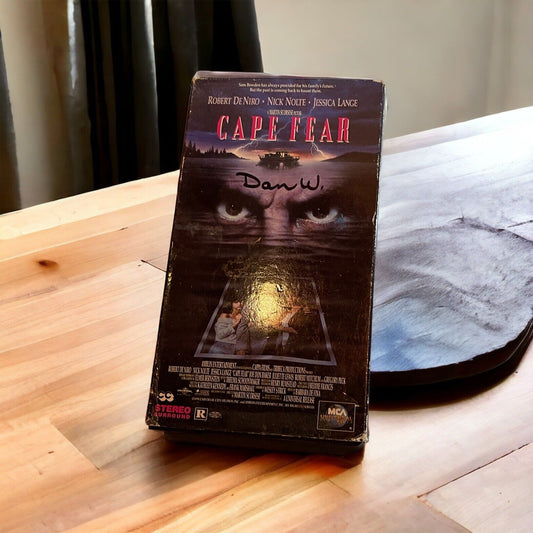 Cape Fear (VHS 1992 MCA) Robert De Niro