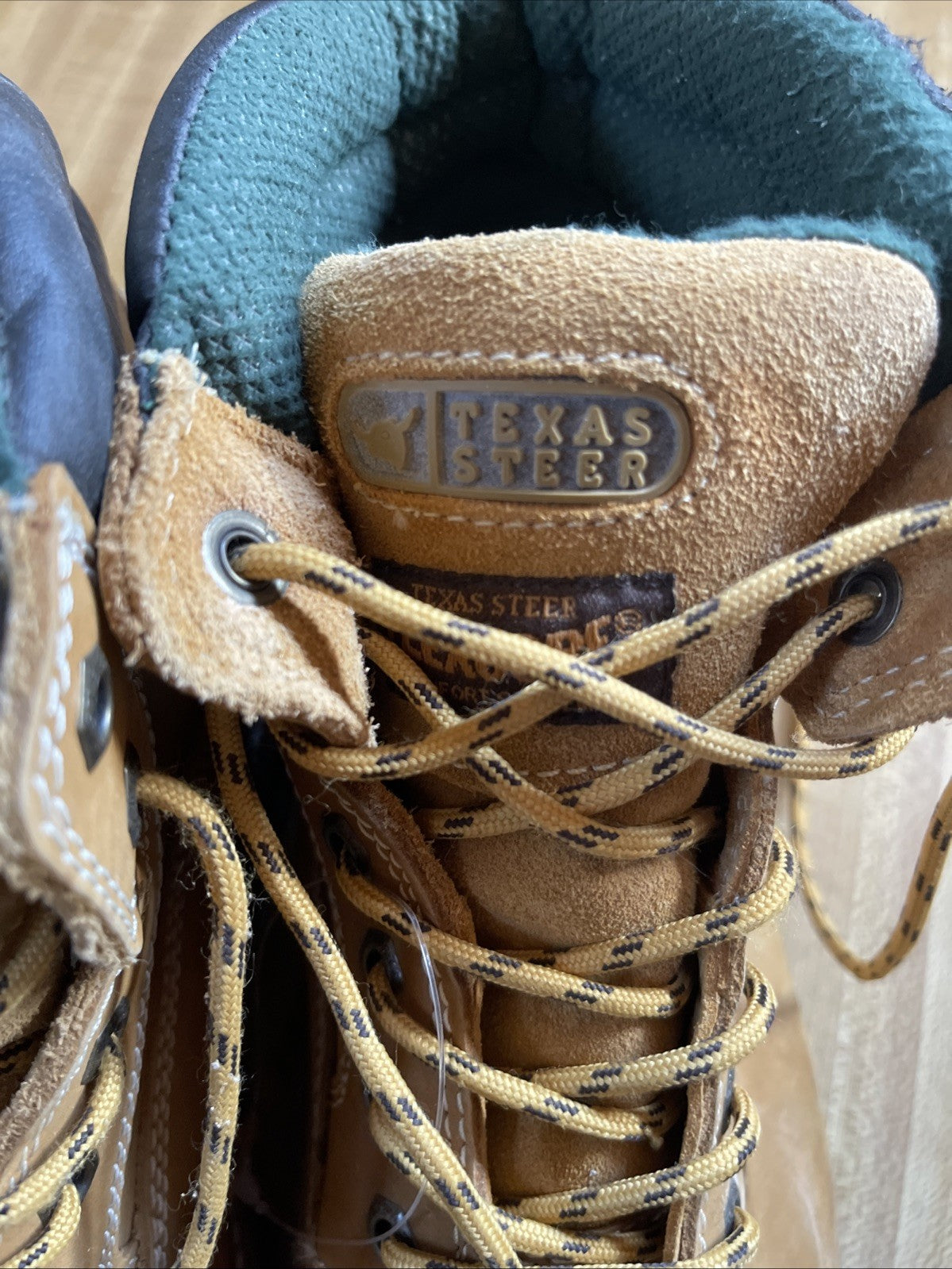 texas steer work boots 12