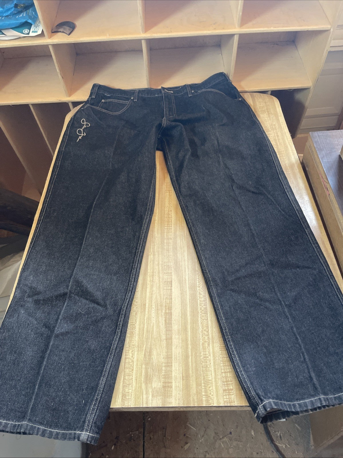 Vintage Sean John Carpenter Jeans 40x34 Baggy Wide Leg Y2K Hiphop Streetwear