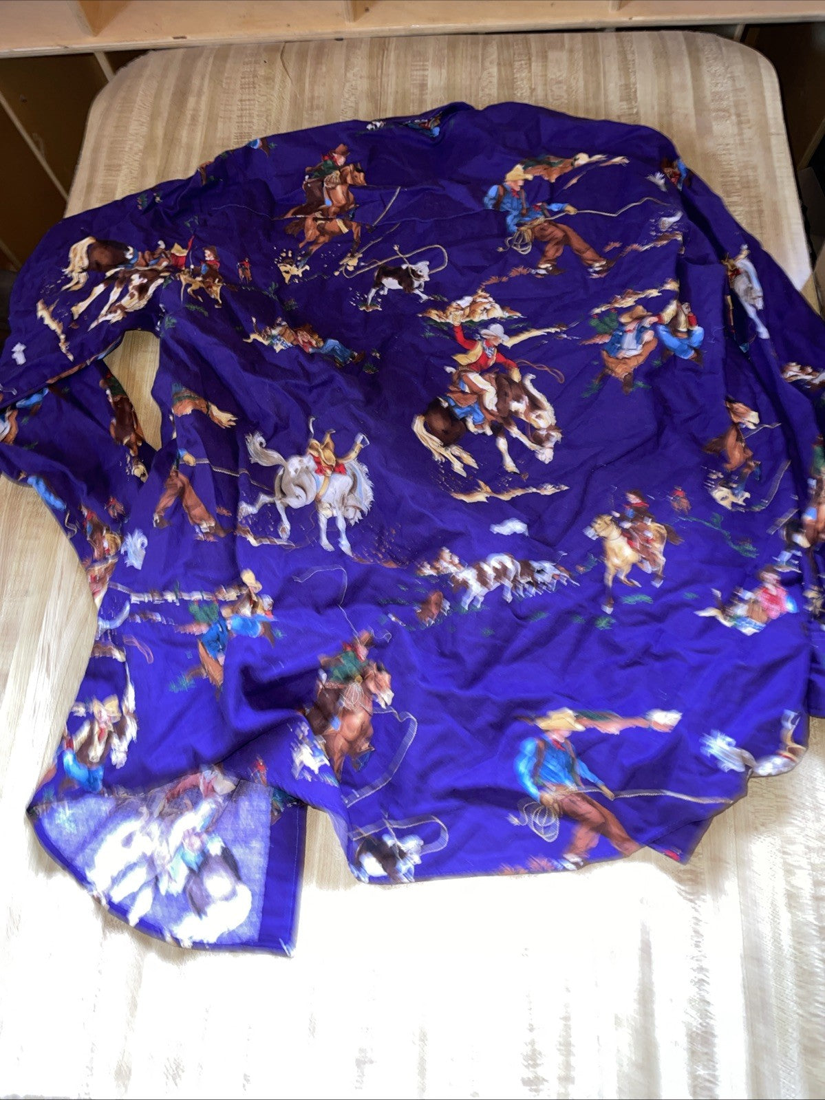 Vintage Lone Roo Western Shirt 16.5