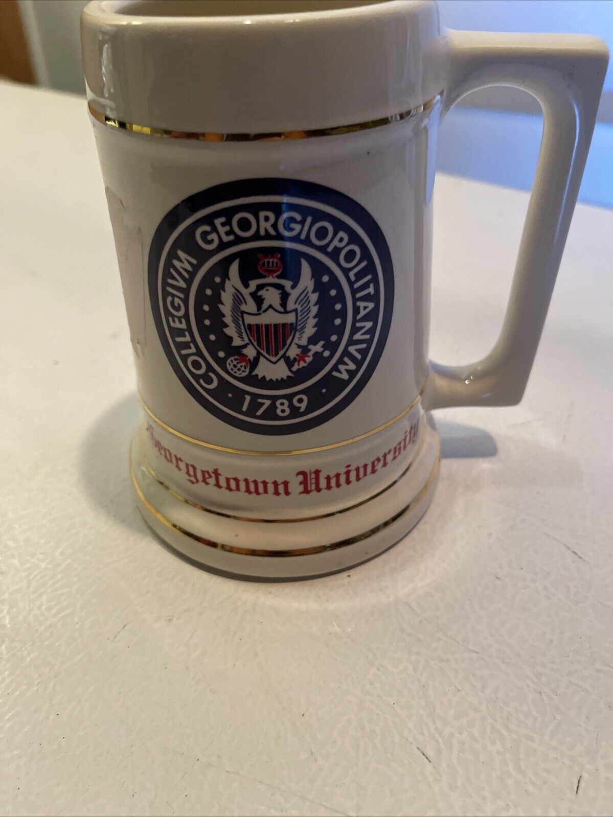 Vintage Georgetown University Mug Stein