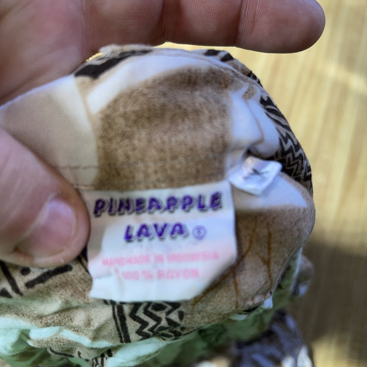 Pineapple Lava Hawaiian Shirt 2X