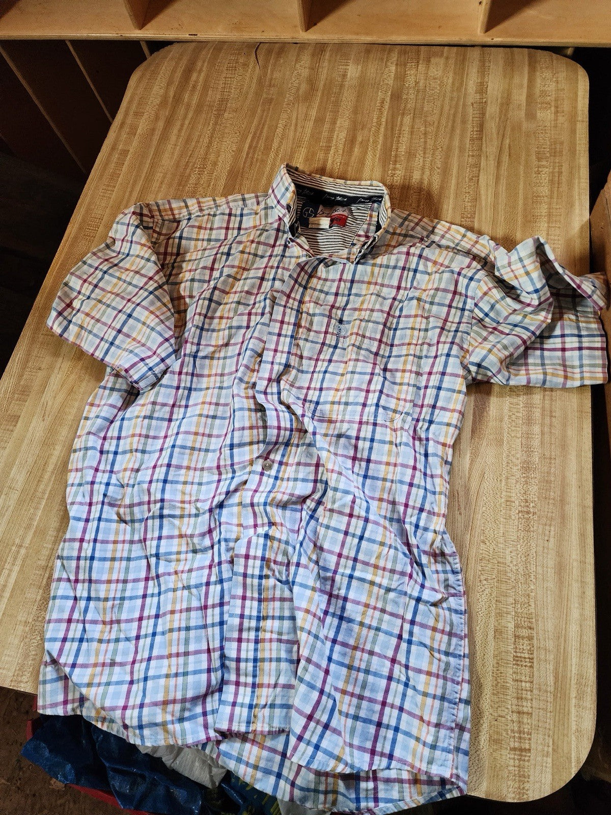 wrangler george strait shirt large