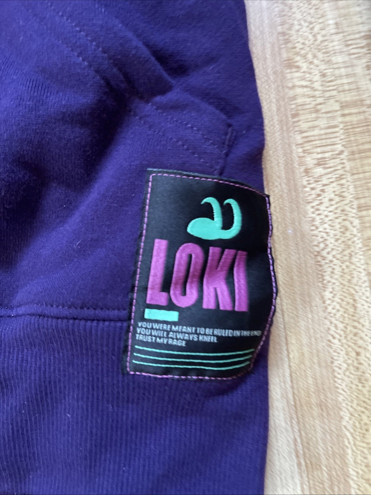Marvel X Loki Hoodie Medium 