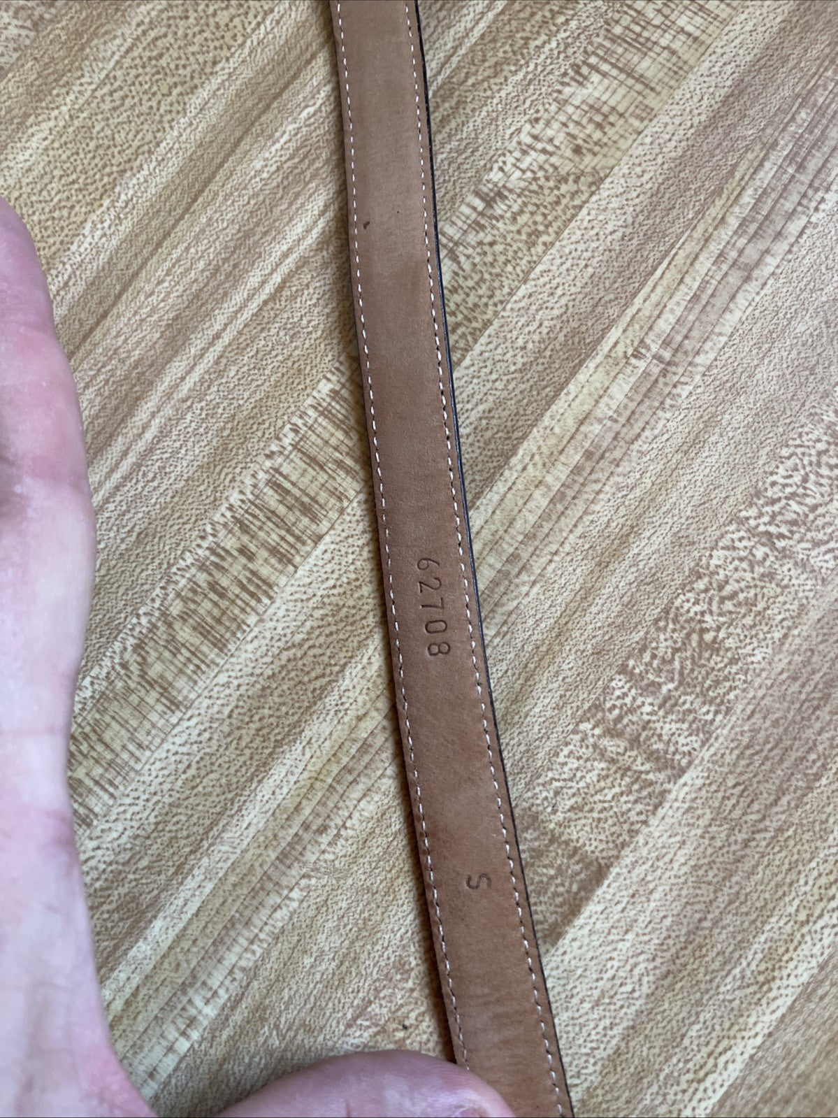 Ann Taylor Leather Belt Small 