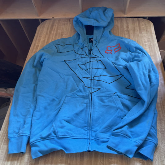 Fox Racing Full Zip Hoodie Large 