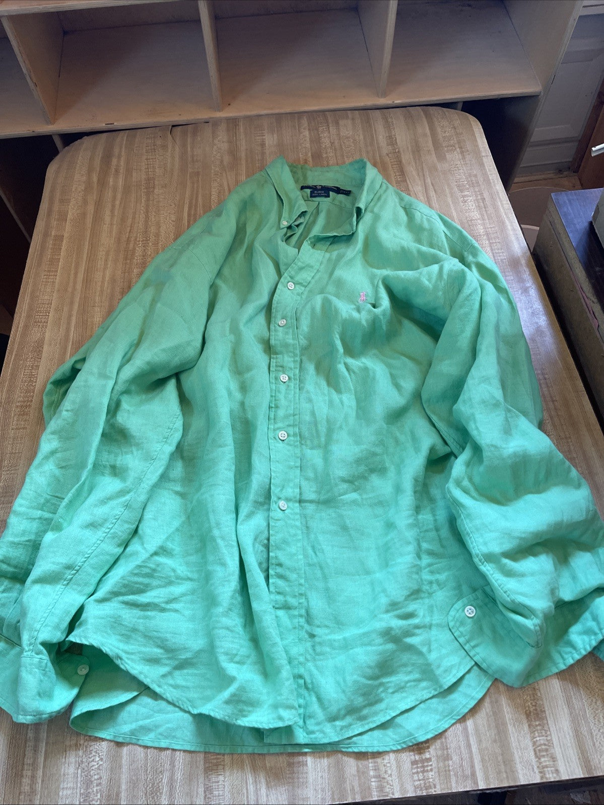 Ralph Lauren Blake Linen Shirt 2XL 