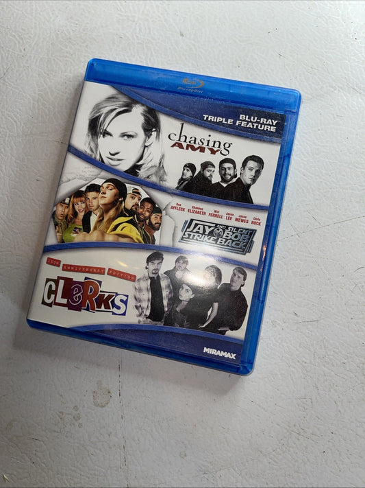 Chasing Amy/Jay  Silent Bob Strike Back/Clerks (Blu-ray Disc, 2012, 3-Disc Set)
