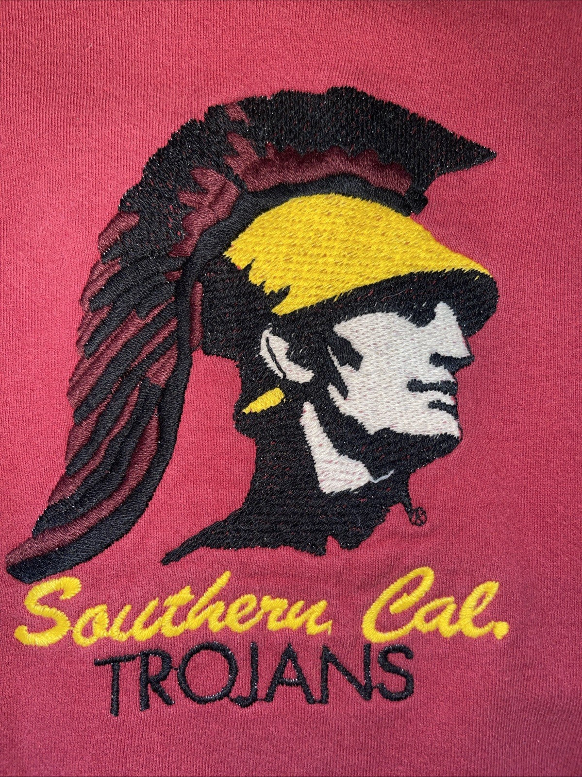 Vintage Team Edition Apparel Sweatshirt Made In USA USC Trojans Large 