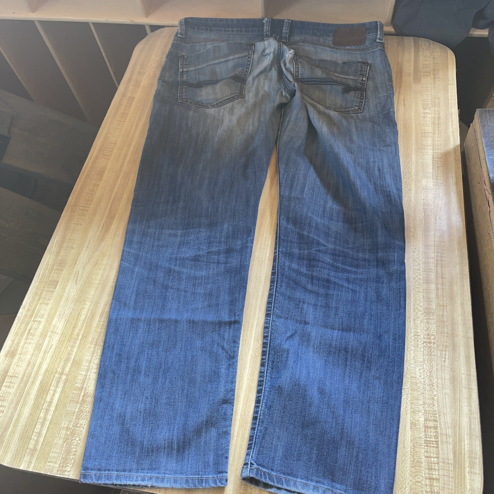 mavi zach straight leg jeans 38/30 Distressed 