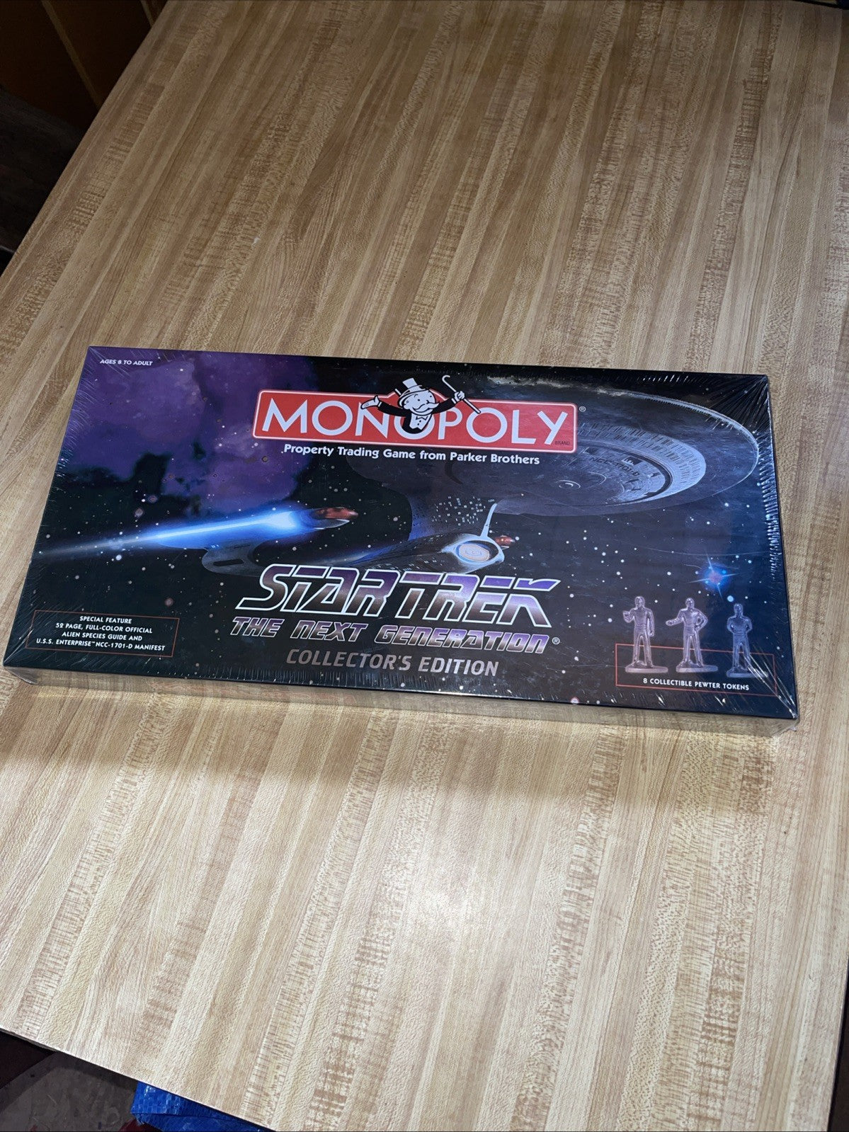 Monopoly Star Trek The Next Generation Collector’s Edition Complete