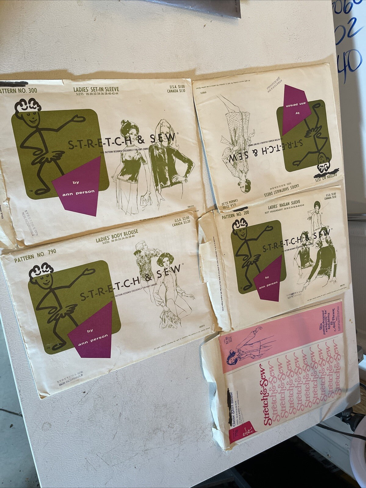Huge Vintage Sewing Pattern Collection Lot