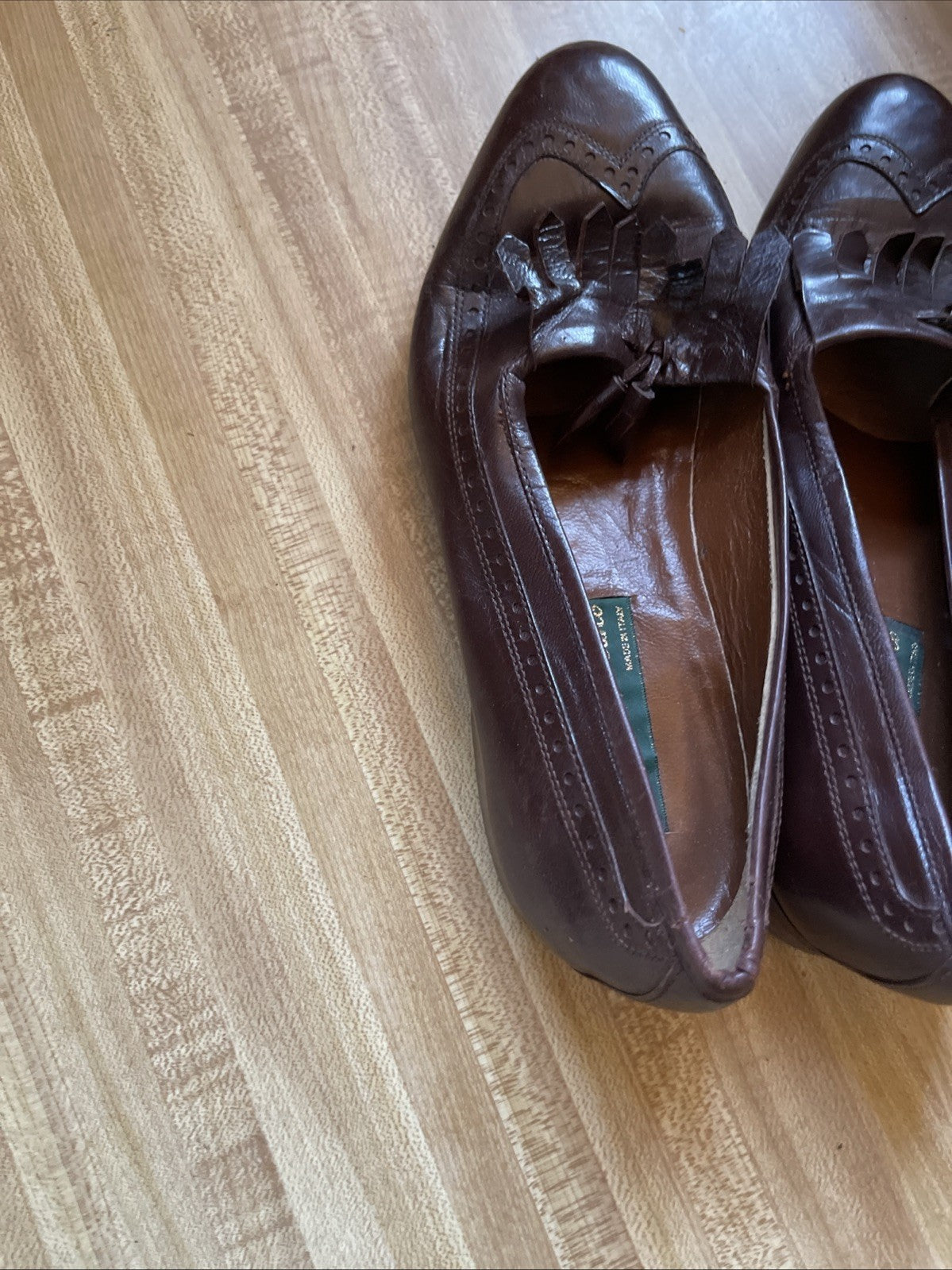 Lirea Marco Dress Shoes Need Repair Size 41.5 8.5