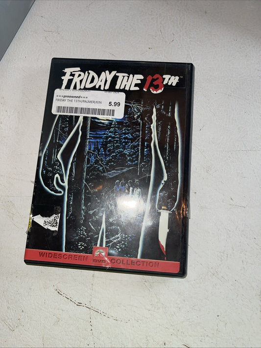 Friday the 13th (DVD, 1980)