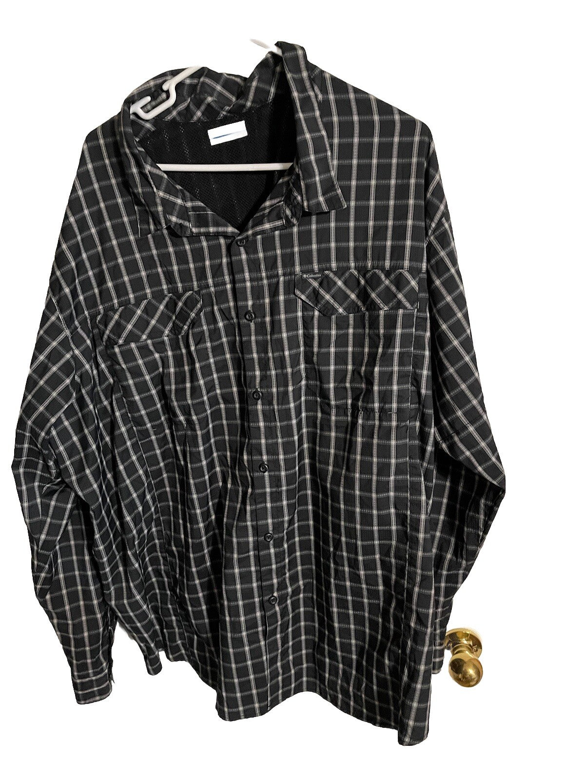 Columbia Vented Fishing Hiking Shirt 4XB