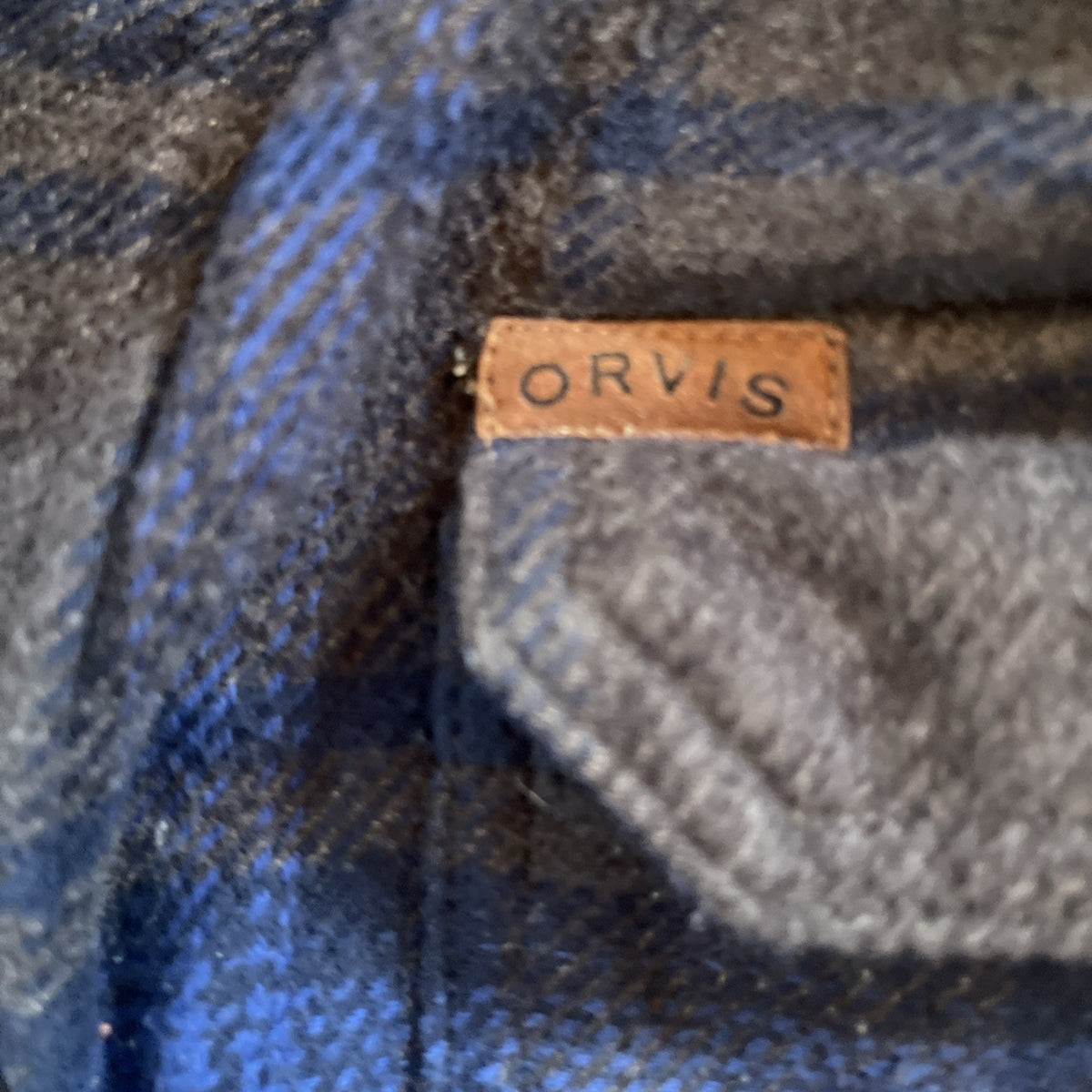 Orvis Heavy Flannel Shacket Large 